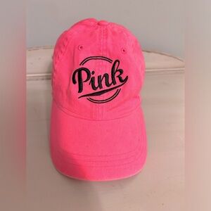 Beautiful hot pink Pink from Victoria Secret baseball cap
